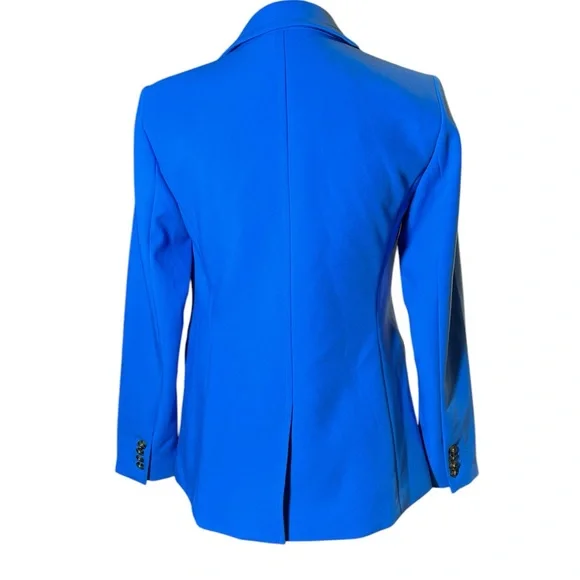 Ann Taylor Periwinkle Blue Stretch Blazer 🆕 - Picture 3 of 10